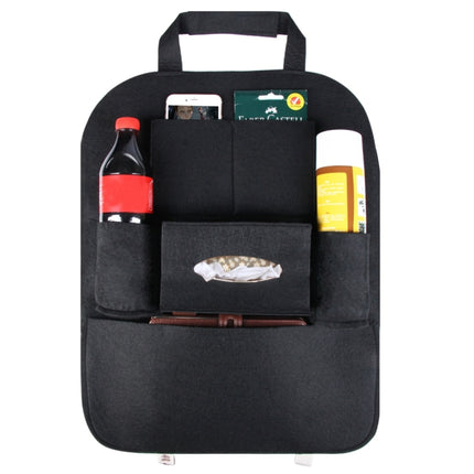 KANEED Auto Car Backseat Organizer Multi-Pocket Travel Storage Bag for Sunglass Phone Tissue Beverage Drink Can