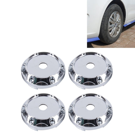 4 PCS Metal Car Styling Accessories Car Emblem Badge Sticker Wheel Hub Caps Centre Cover, Wheel Hub Caps C