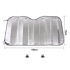 General Purpose Epe Car Sun Visor Before The File, Size: 140cm x 70cm