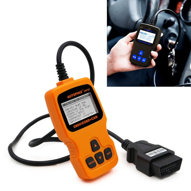 AUTOPHIX OM123 Car Portable OBD2 Scanner Car Diagnostic Tool OBD 2 Automotive Scanner EOBD Code Reader