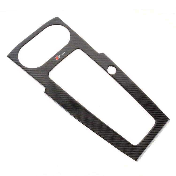 Car Carbon Fiber Gear Decorative Panel for Audi A3 2014-2018