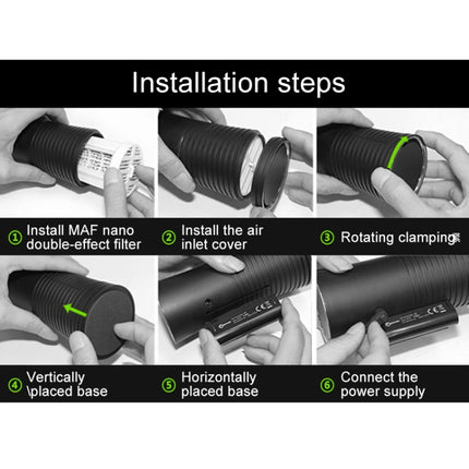 XPower M8 Car Air Purifier Filter + Filter Element for XPower X8 Nano Air Purifier, XPower X8 Nano Air Purifier