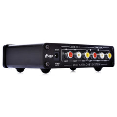 A933 Mini Karaoke Machine System Sound Mixer Amplifier for PC / TV / Mobile Phones, Support RCA in / 2 Channel Mic in, A933