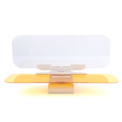 2 in 1 HD Car Anti-Glare Dazzling  Day Night Vision Driving Mirror Sun Visors, 2 in 1