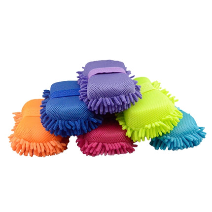 KANEED Ultrafine Fiber Chenille Anthozoan Car Washing Gloves Multi-functional Magic Car Brush (Random Color Delivery), Car Washing Gloves, UK Stock Car Washing Gloves, US Stock Car Washing Gloves