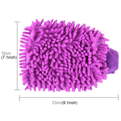 KANEED Microfiber Dusting Mitt Car Window Washing Home Cleaning Cloth Duster Towel Gloves (Random Color Delivery), Microfiber Dusting Mitt, UK Stock Microfiber Dusting Mitt, US Stock Microfiber Dusting Mitt