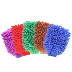 KANEED Microfiber Dusting Mitt Car Window Washing Home Cleaning Cloth Duster Towel Gloves (Random Color Delivery), Microfiber Dusting Mitt, UK Stock Microfiber Dusting Mitt, US Stock Microfiber Dusting Mitt