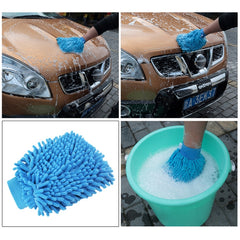 KANEED Microfiber Dusting Mitt Car Window Washing Home Cleaning Cloth Duster Towel Gloves (Random Color Delivery), Microfiber Dusting Mitt, UK Stock Microfiber Dusting Mitt, US Stock Microfiber Dusting Mitt