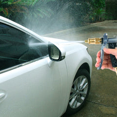 KANEED High Pressure Pure Copper Hose Nozzle Sprayer for Car Washing Garden/Lawn Watering Room/Deck/Floor Cleaning Support Adjustable Water Flow, Pure Copper Hose Nozzle Sprayer, UK Stock Pure Copper Hose Nozzle Sprayer���������������������������������...