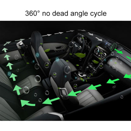 XPower X8 Car MAF Nano Air Purifier Negative Ions Air Cleaner, X8