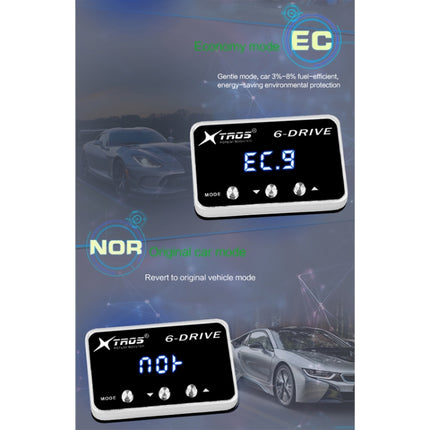 TROS TS-6Drive Potent Booster Electronic Throttle Controller for Jeep Wrangler JL 2018-2019, For Jeep Wrangler JL 2018-2019