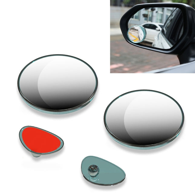 3R 3R-204 Car Blind Spot Rear View Round Mirror, 3R-204