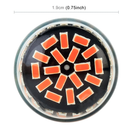 2 PCS T20 / 7440 DC12V / 18W / 1080LM Car Auto Turn Lights with SMD-3014 Lamps