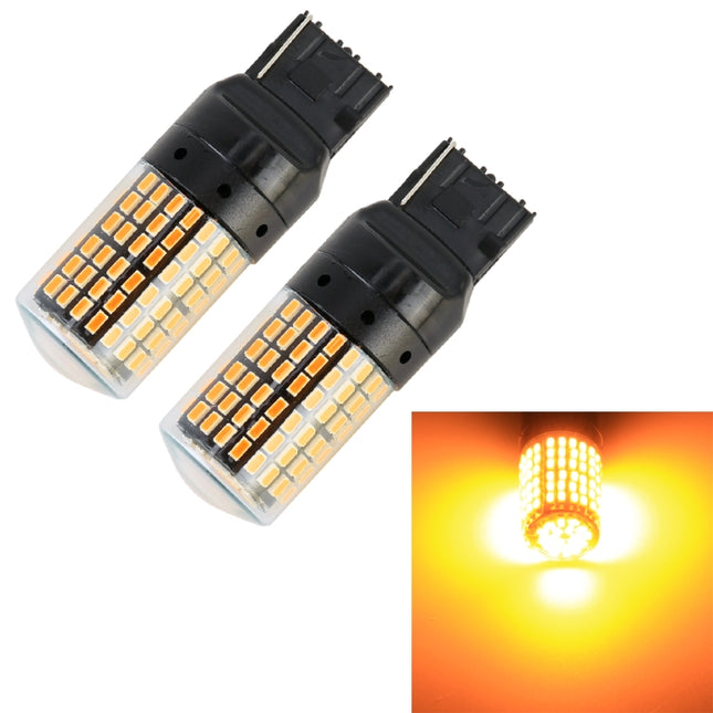 2 PCS T20 / 7440 DC12V / 18W / 1080LM Car Auto Turn Lights with SMD-3014 Lamps, T20 / 7440