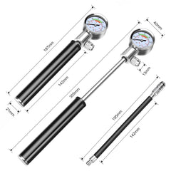 Portable High Pressure Pump Bicycle Pump Mini Mountain Bike Pump + Glue-free Tire Repair Box, Bicycle Pump + Glue-free Tire Repair Box