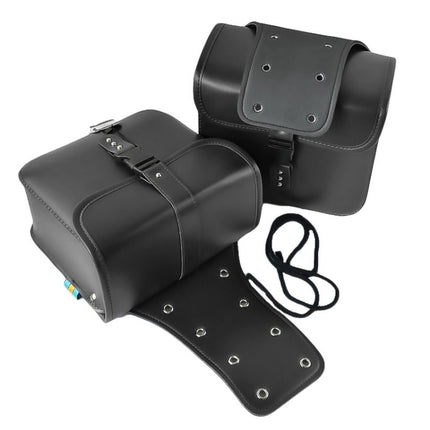 Motorcycle Accessories Modified Side of the Box Leather Bag Knight Bag Kit