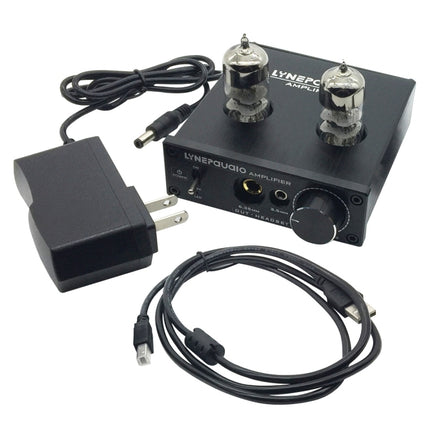 LINEPAUDIO A962 HiFi 6J9 Vacuum Tube Power Headphone Amplifier USB ASIO Sound Card, A962