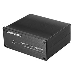 LINEPAUDIO A963 48V Pro Condenser Microphone Phantom Power Source, A963