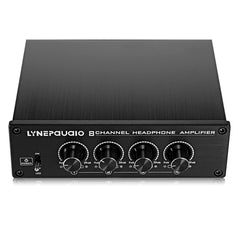 LINEPAUDIO A966 Pro Eight-channel Headphone Amplifier  Headphone Distributer Signal Amplifier, A966