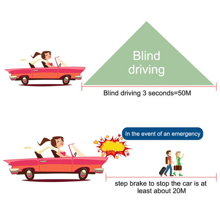 Q5 GPS 4 inch Vehicle-mounted Head Up Display Security System, Support Running Speed & Direction & Distance / Driving Kilometres /