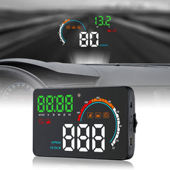 Q5 GPS 4 inch Vehicle-mounted Head Up Display Security System, Support Running Speed & Direction & Distance / Driving Kilometres /