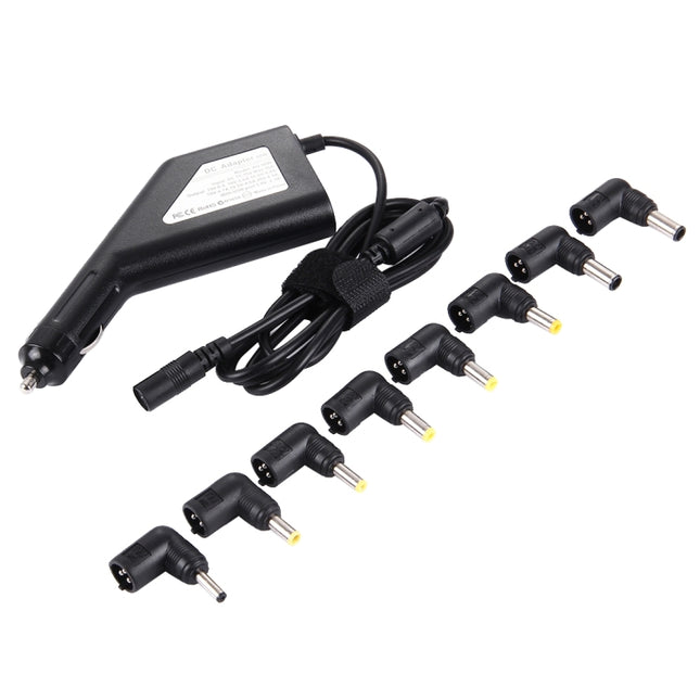 Cargador universal para coche de 90 W para portátil, con 8 adaptadores de corriente y 1 puerto USB para Samsung, Sony, Asus, Acer, IBM, HP, Lenovo, cargador para coche