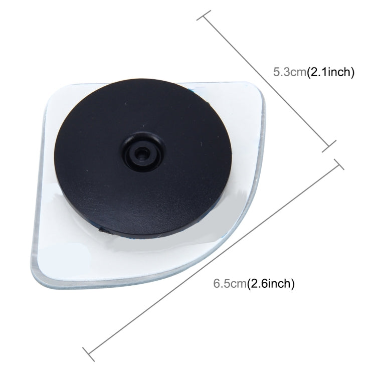 2 PCS ACP-005 Car Blind Spot Rear View Fix/360 Degree Angle Adjustable Wide Angle Mirror