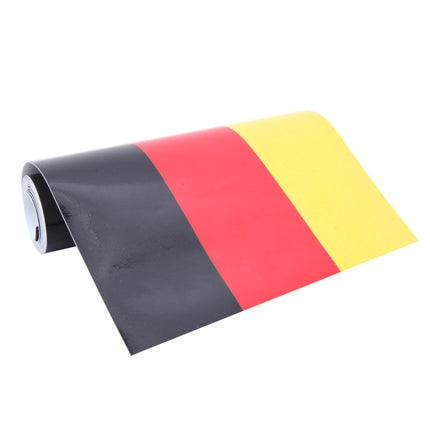 1m German Flag Car Plastic Wrap Sticker Decal Film, Germany Natianality Flag 1m