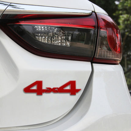 Auto Sticker Metal Fashion Car Stickers Auto Chrome Car Styling-covers Car Personality Accessories, 4X4 Sticker