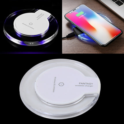 15W Safety Wireless and Limitless QI-standard Wireless Charger Fast Charging Charger with Micro USB Cable