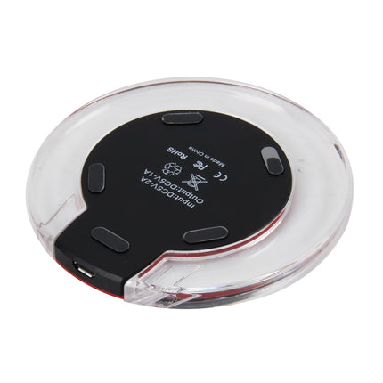 15W Safety Wireless and Limitless QI-standard Wireless Charger Fast Charging Charger with Micro USB Cable