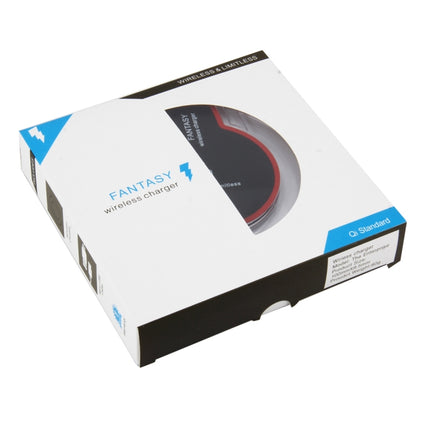 15W Safety Wireless and Limitless QI-standard Wireless Charger Fast Charging Charger with Micro USB Cable, Black+White