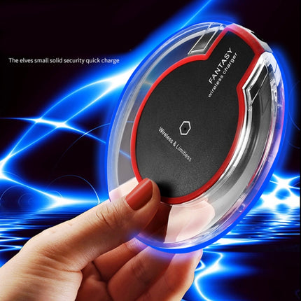 15W Safety Wireless and Limitless QI-standard Wireless Charger Fast Charging Charger with Micro USB Cable