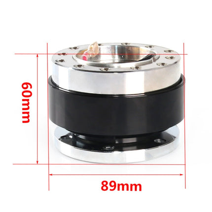 Universal 60mm Car Steering Wheel Quick Release HUB Racing Adapter Snap Off Boss Kit