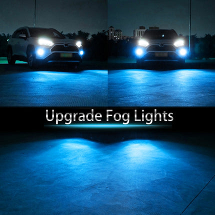 2 PCS 9006 HB4 72W 1000LM 6000-6500K Super Bright White Light Car Fog LED Bulbs, DC 12-24V, 9006/HB4, 9006 HB4