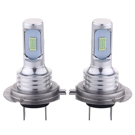 2 PCS H7 72W 1000LM 6000-6500K Super Bright White Light Car Fog LED Bulbs, DC 12-24V