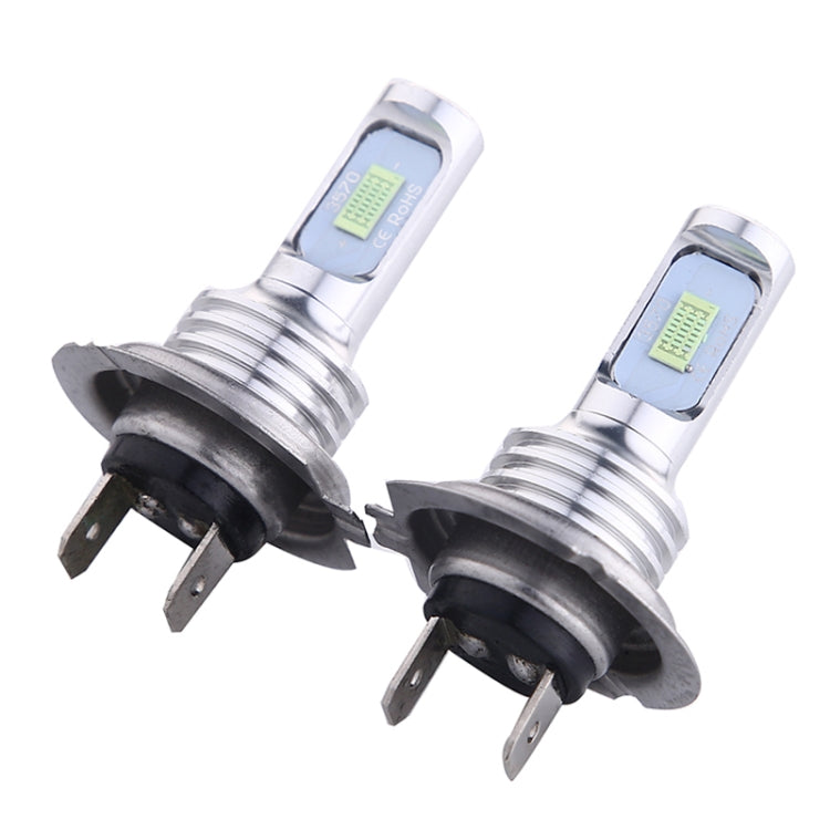 2 PCS H7 72W 1000LM 6000-6500K Super Bright White Light Car Fog LED Bulbs, DC 12-24V