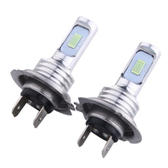 2 PCS H7 72W 1000LM 6000-6500K Super Bright White Light Car Fog LED Bulbs, DC 12-24V