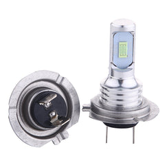 2 PCS H7 72W 1000LM 6000-6500K Super Bright White Light Car Fog LED Bulbs, DC 12-24V