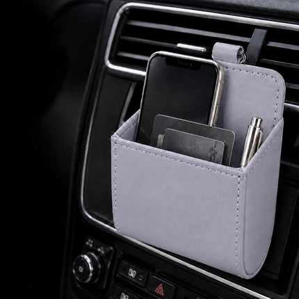 Car Air Vent Mobile Cellphone Pocket Bag Pouch Box Storage Organizer Carrying Case