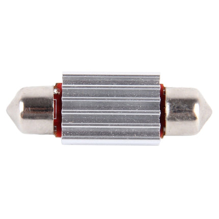 2 PCS DC 12V 3W 36MM Bicuspid Car Door Lamps Registration Mark light Dashboard Dome Door Lights LED Reading Lamp with 16 LED SMD 3014 Lights White