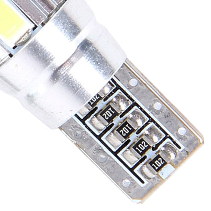 2PCS T10 3W 6 SMD 5630 LED Error-Free Canbus Car Clearance Lights Lamp, DC 12V