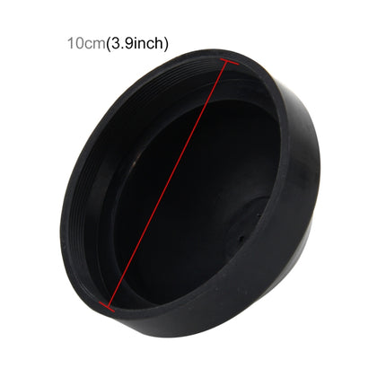 2 PCS K100 Universal Car LED Headlight HID Xenon Lamp Silicone Dust Cover Seal Caps Car Dust Cover Waterproof Dustproof Sealing Headlamp Cover for Car Retrofit, Inner Diameter: 10cm