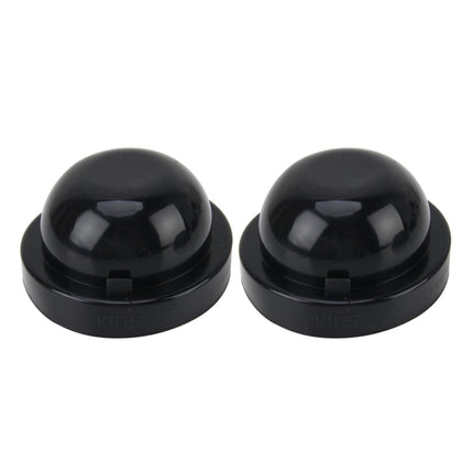 2 PCS K105 Universal Car LED Headlight HID Xenon Lamp Silicone Dust Cover Seal Caps Car Dust Cover Waterproof Dustproof Sealing Headlamp Cover for Car Retrofit, Inner Diameter: 10.5cm