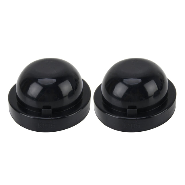2 PCS K105 Universal Car LED Headlight HID Xenon Lamp Silicone Dust Cover Seal Caps Car Dust Cover Waterproof Dustproof Sealing Headlamp Cover for Car Retrofit, Inner Diameter: 10.5cm
