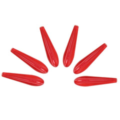 6 PCS Universal Resin Rear Spoiler Car Auto Rear Spoiler Exterior Rear Spoiler Kit Car Crash Strip Spoiler Routed Board Mute Rectifier Noise Reduction Spoiler