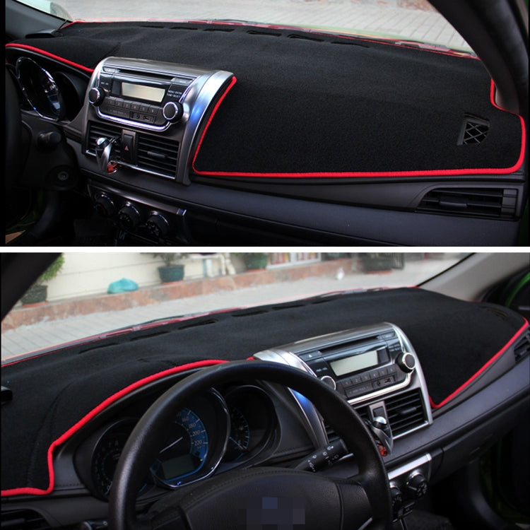 Left-hand Drive Car Dashboard Instrument Panel Sunscreen Car Mats Hood Cover for Mercedes-Benz C-Class 2015-2018 (Please note the model and year)
