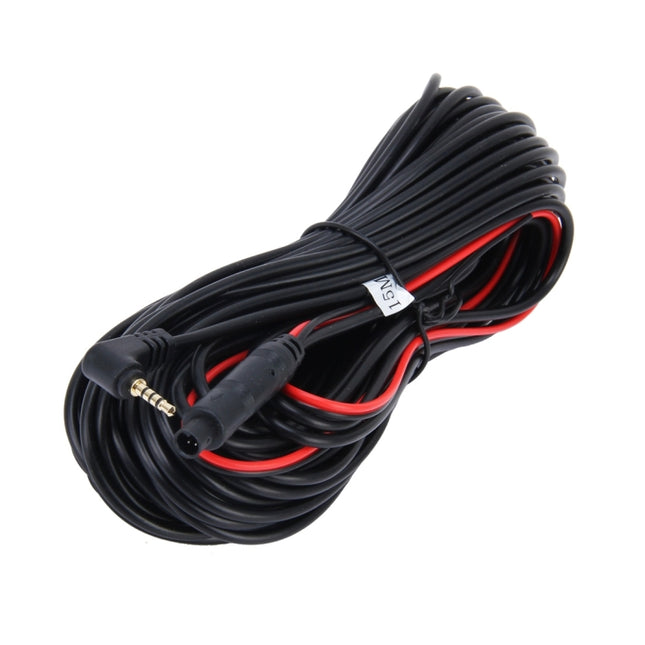 6m 4P Male & 2.5mm Female to 2.5mm Reversing Camera Extension Cord Rearview Mirror Vehicle Traveling Data Recorder Video Conversion for BMW, 6m 4P
