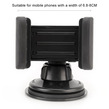 3R-1005 Universal Car Suction Cup Mount Bracket Phone Holder for 68-80mm Mobile Phone, 3R-1005