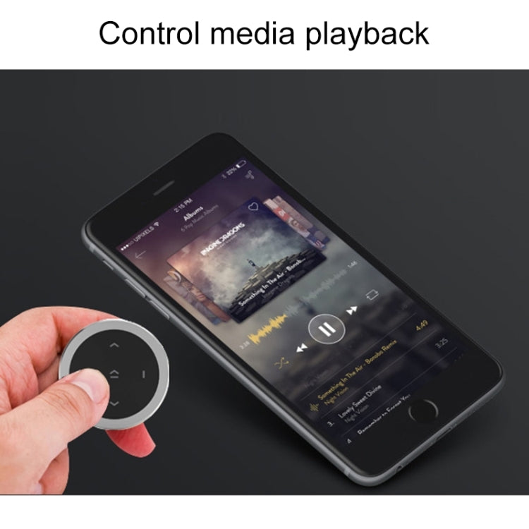 Car Wireless Bluetooth Controller Mobile Phone Multimedia Multi-functional Steering Wheel Remote Controller with Holder